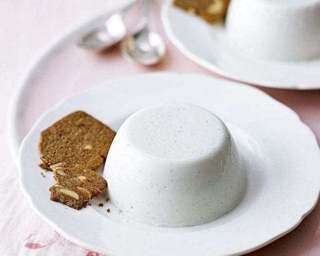 Healthier pannacotta