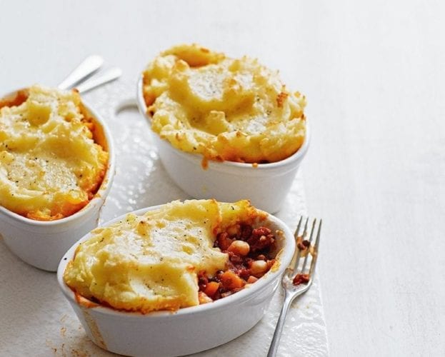 Vegetarian shepherd’s pie