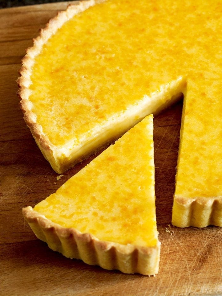 Seville orange tart