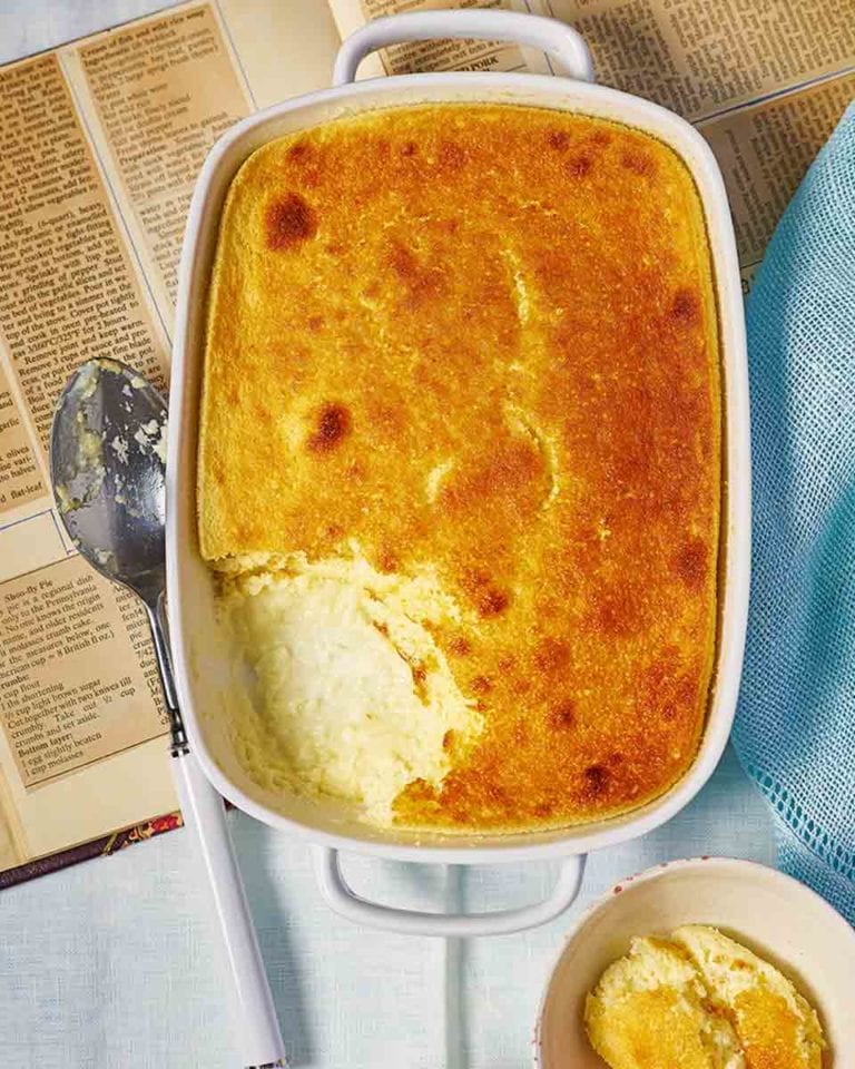 Thane Prince’s baked lemon pudding