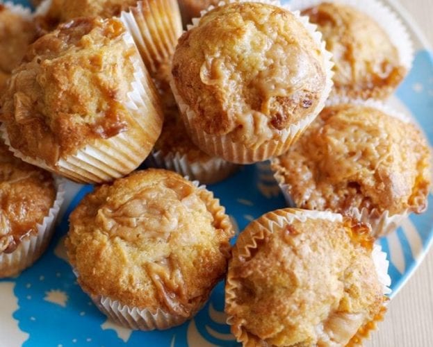 Banoffee muffins