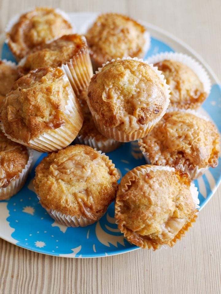 Banoffee muffins