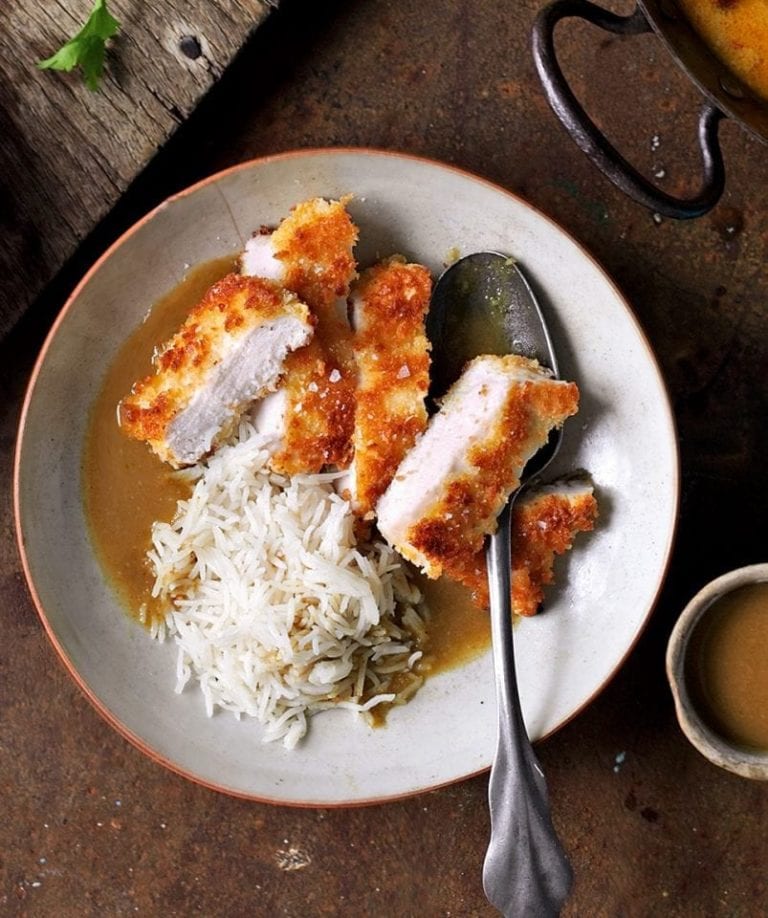 Chicken katsu curry