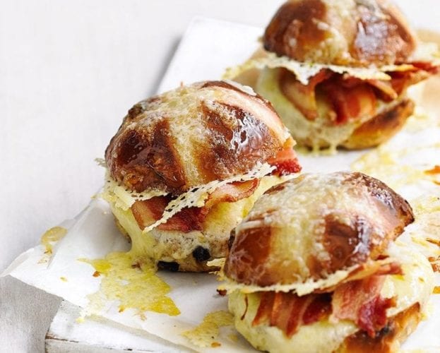 Cheese and chilli hot cross buns