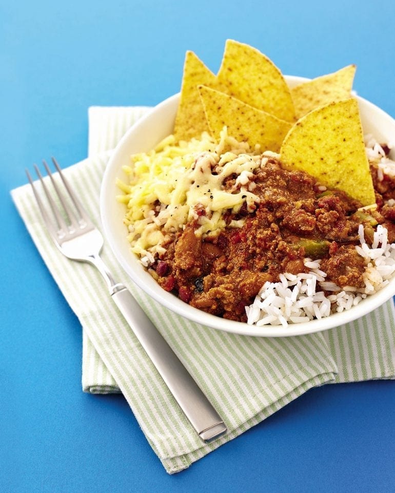 Onepot chilli recipe delicious. magazine