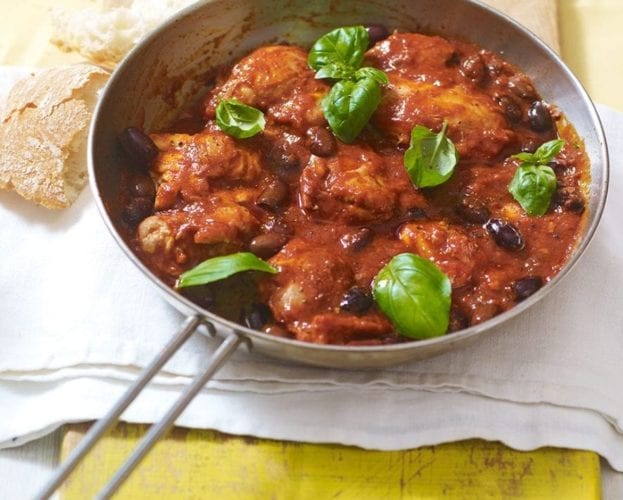 One-pot chicken cacciatore recipe
