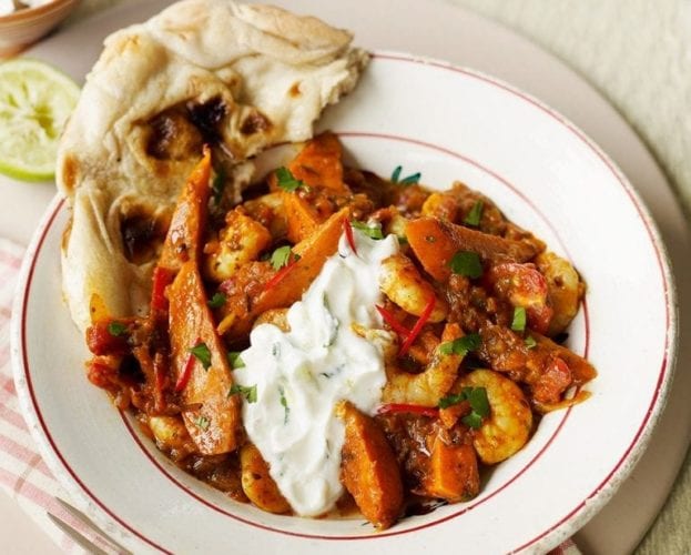 Cheat’s prawn balti