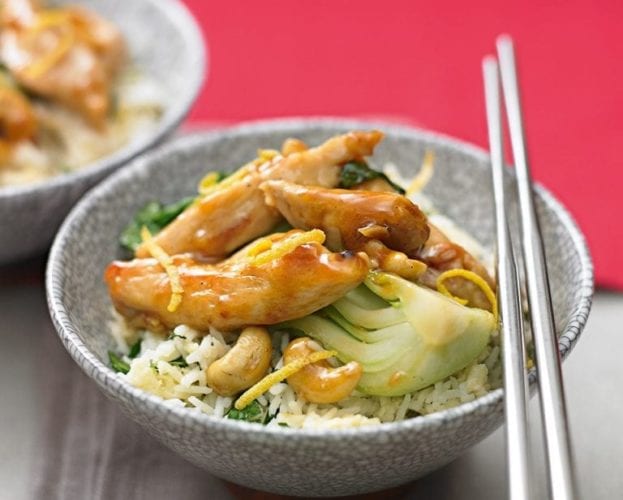 Chinese poached chicken with ginger