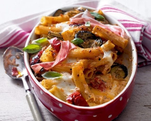 Rigatoni cake