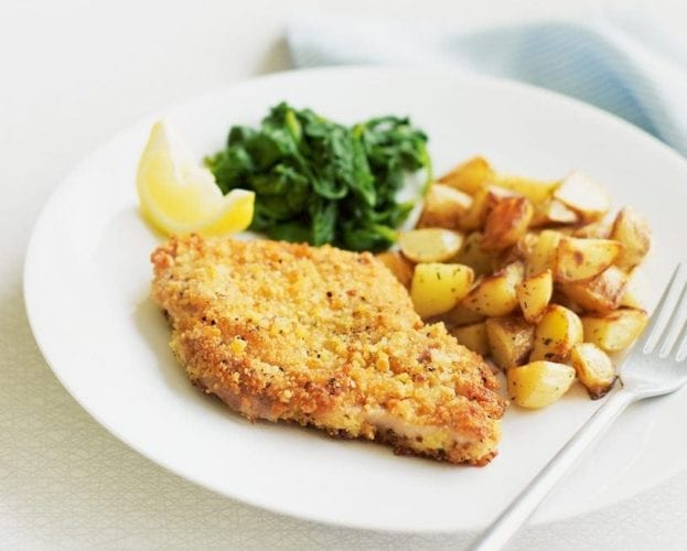 Classic pork milanese