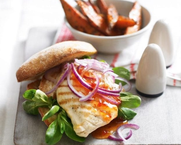 Chicken burger