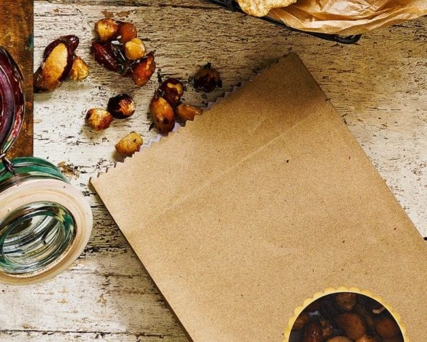 Hot honey smoked nuts