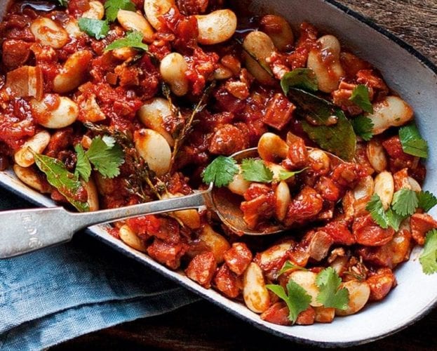 Pancetta stew