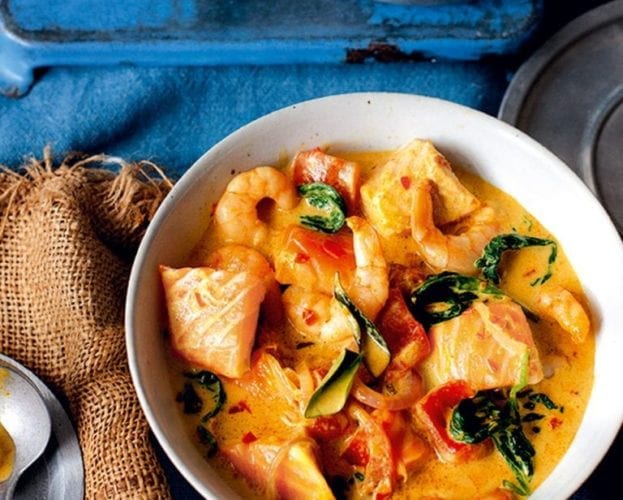 Bengali prawn curry