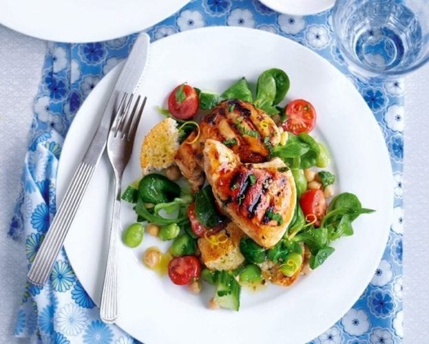 Chicken club salad