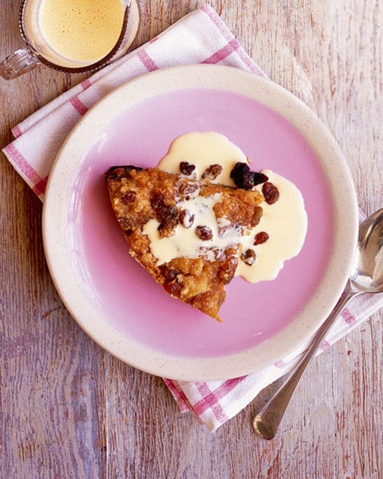 Bread pudding recipe delicious. magazine
