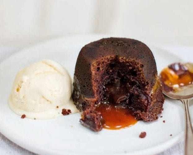 Salted almond ice cream