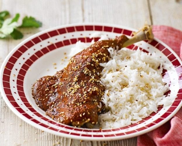 Mexican mole rojo