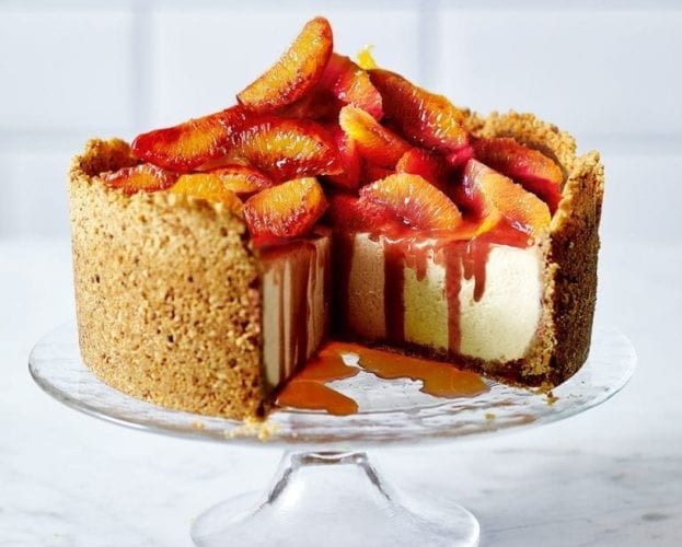 Blood orange loaf cake