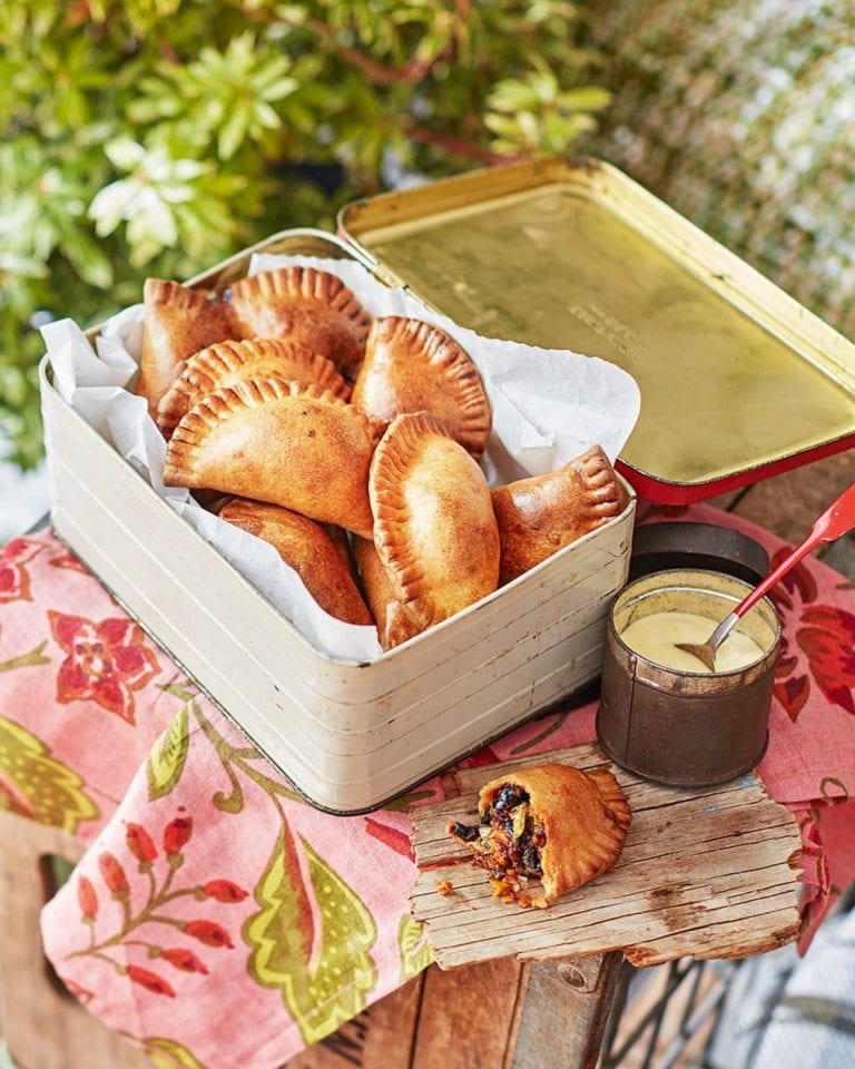 Black bean and sweet potato empanadas