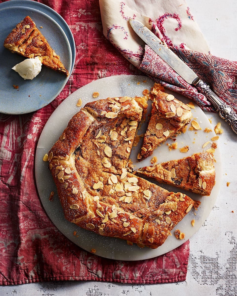Chocolate And Ginger Studded Frangipane Galette Recipe Delicious Magazine