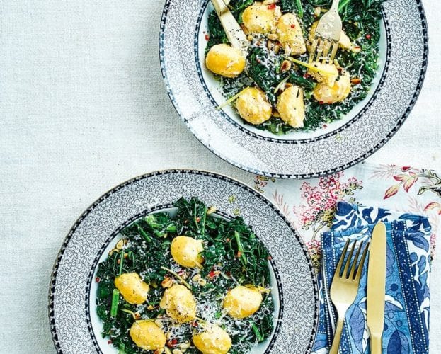 Ravinder Bhogal’s paneer gnudi with saag