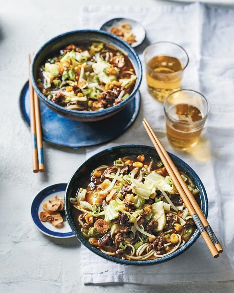 Tim’s Sapporo-style butter corn miso ramen