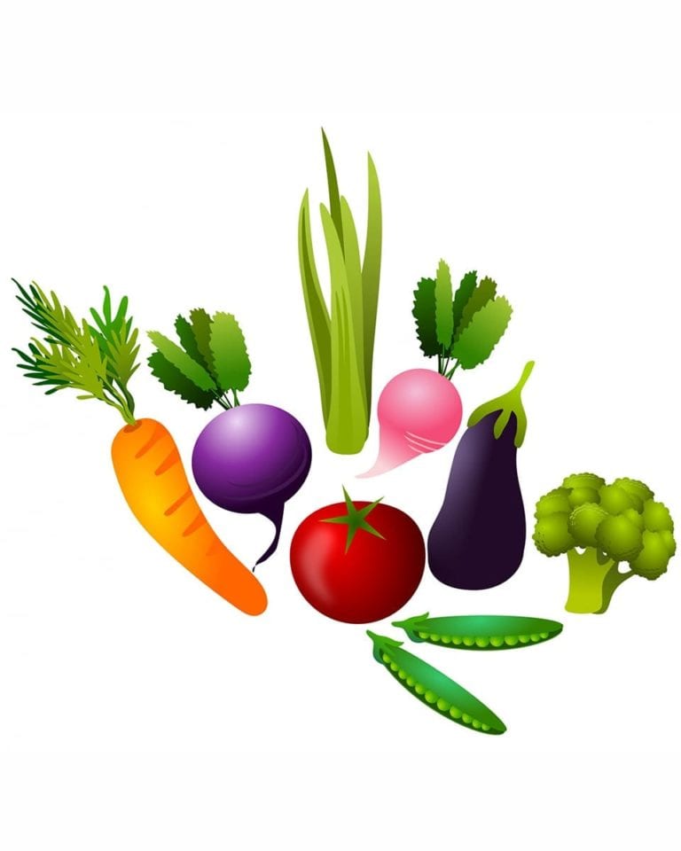 Stock image of vegetables