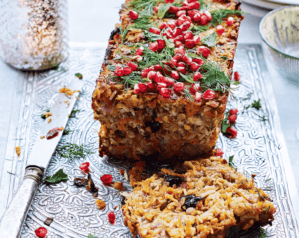 Halloumi nut roast – video