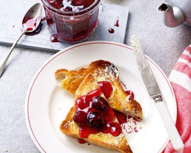 Swiss cherry conserve