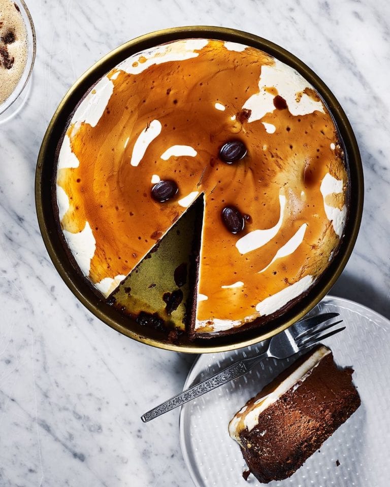 Espresso martini cheesecake