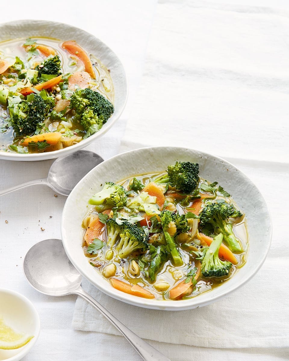 Quick vegetable minestrone recipe | delicious. magazine