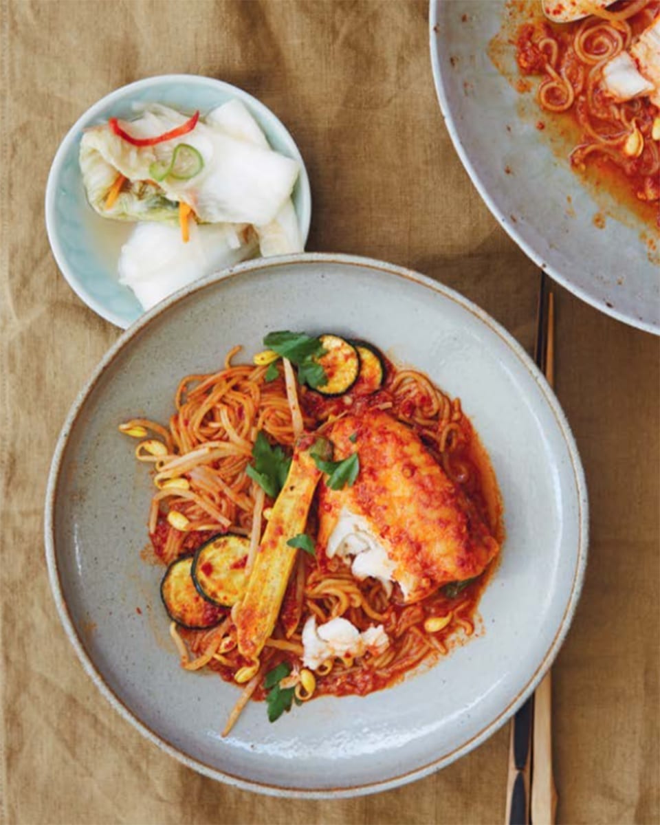 Spicy braised monkfish recipe | delicious. magazine