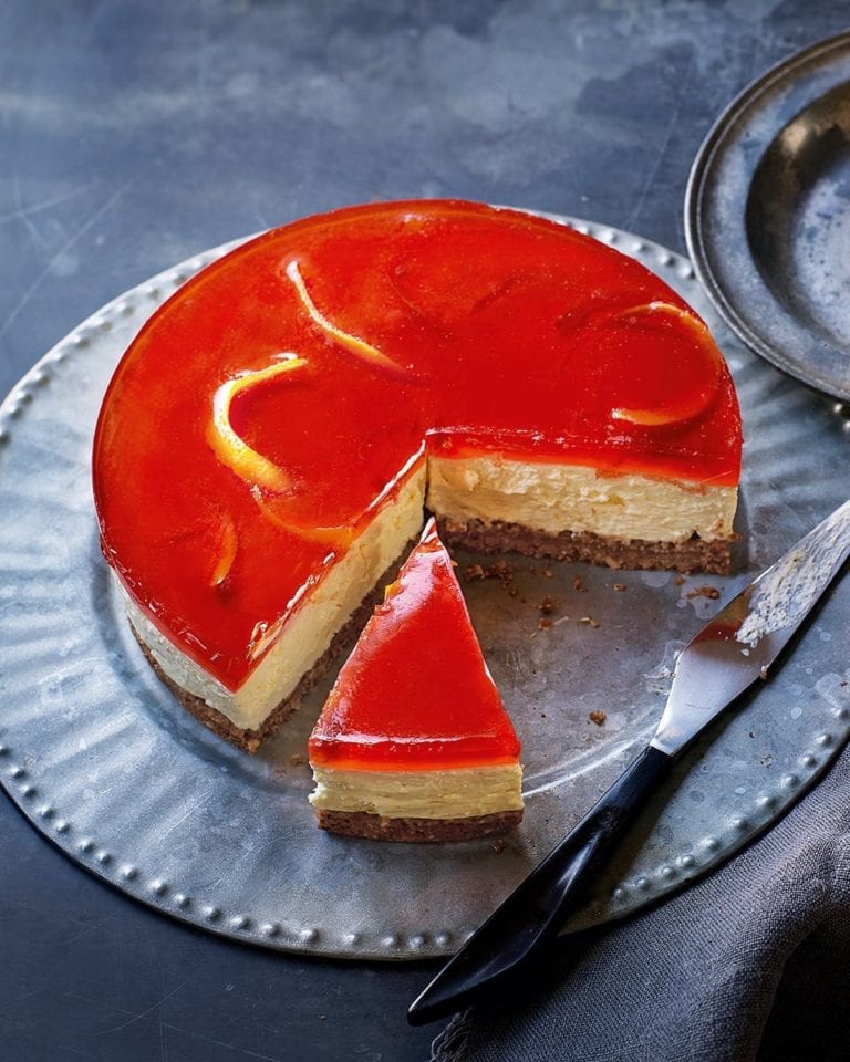 Negroni cheesecake