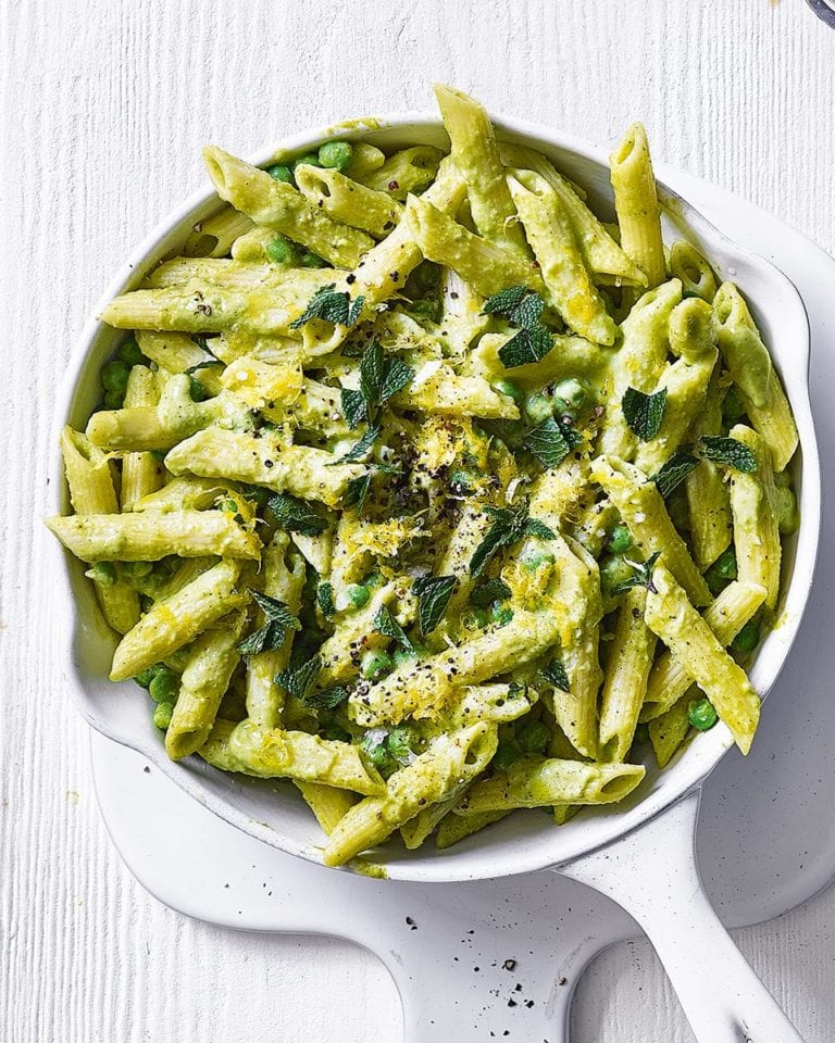 Super green pasta