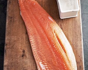 How to skin and pin bone fresh salmon