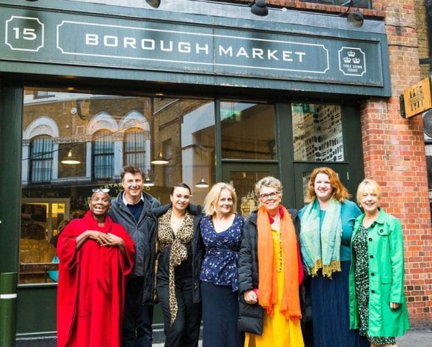 Produce award judges at borough market