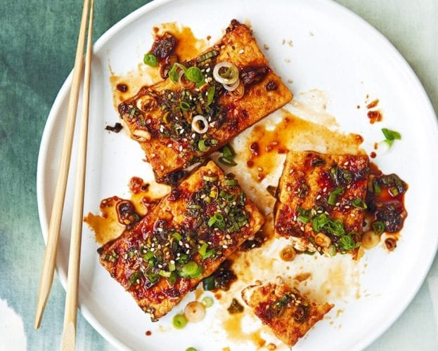 Spicy braised tofu