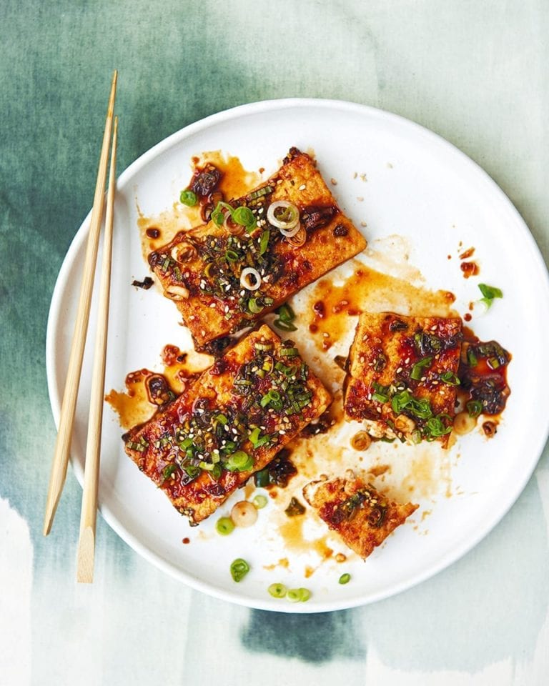 Spicy braised tofu