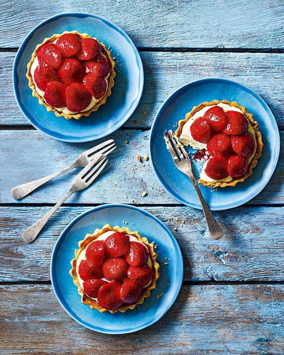 Strawberry tarts recipe delicious. magazine