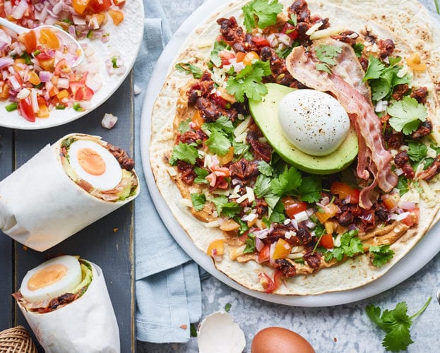 Breakfast burrito