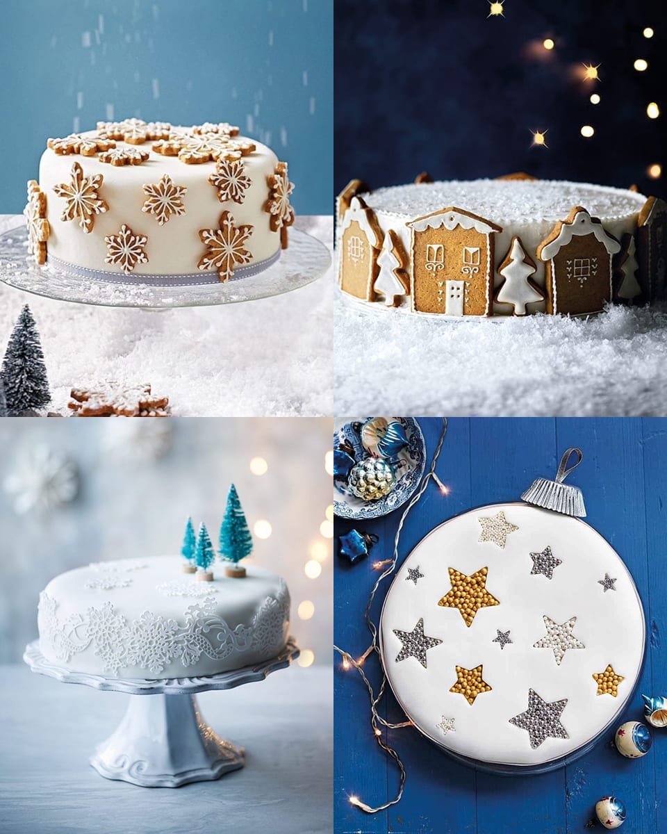 christmas cakes - cake designs - Zhakita Cake Designz