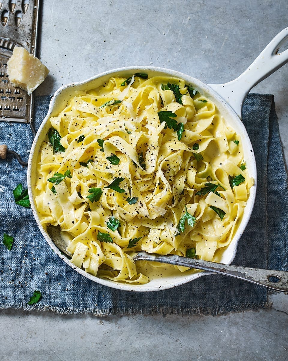 Fettuccine alfredo recipe | delicious. magazine