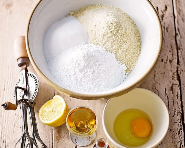Marzipan ingredients