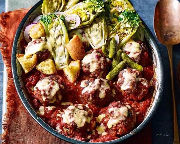 Cheeseburger meatballs