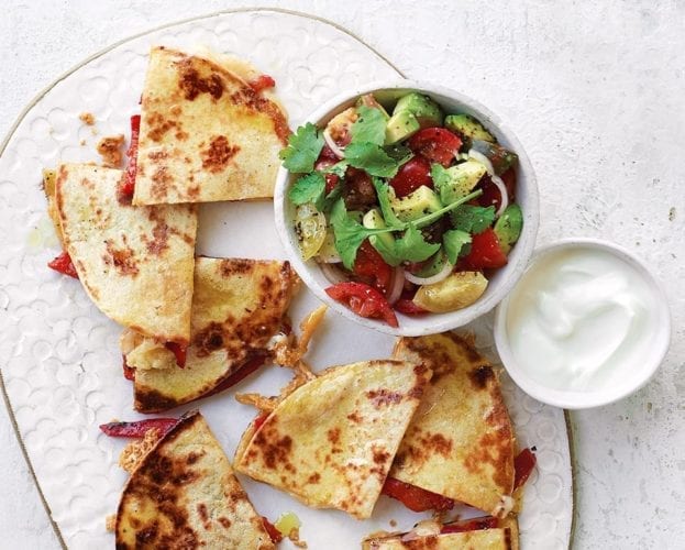 quesadillas