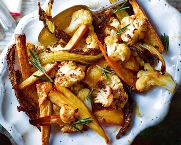 Crazy flavours: salted caramel veg