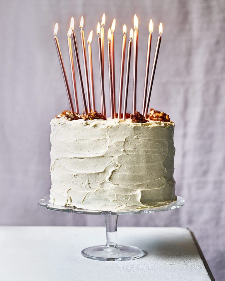 Eric Lanlard’s carrot and pumpkin celebration cake