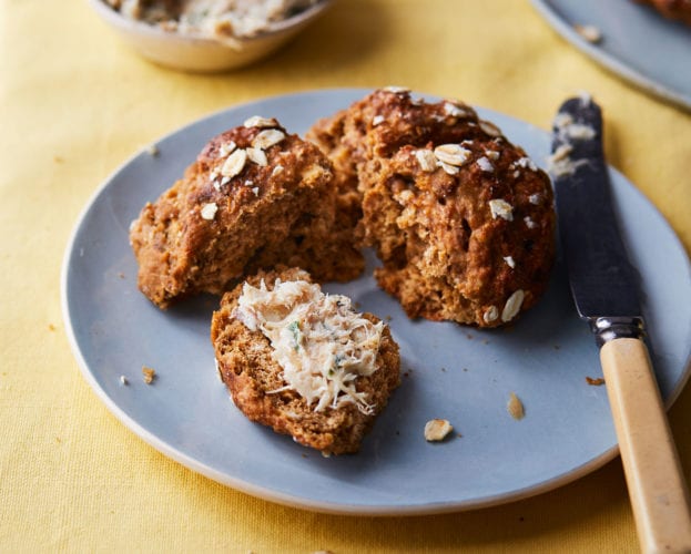 Guinness and treacle soda bread