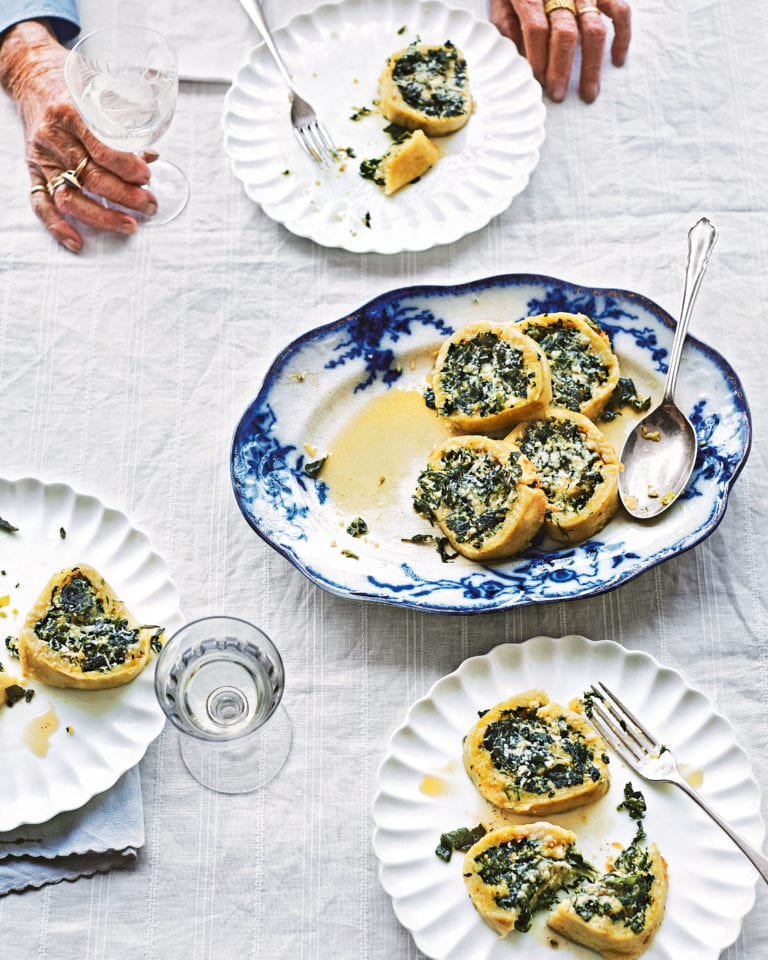 Rotolo di spinaci (spinach roll)